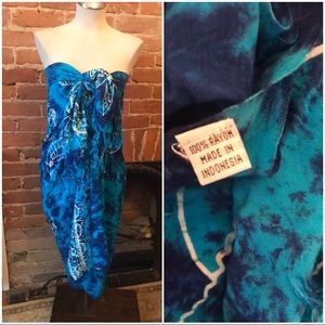 Swim cover up sarong